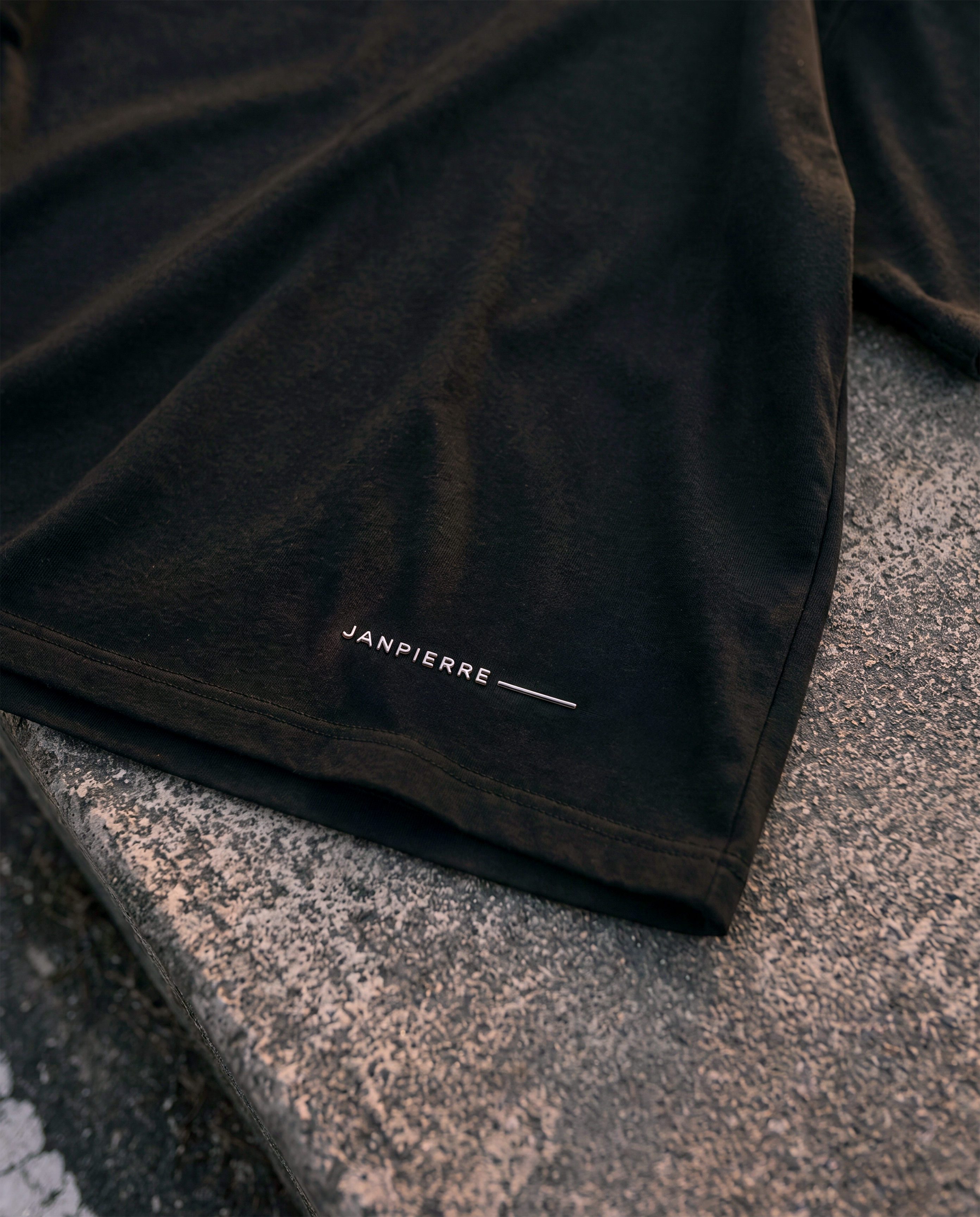 PRE-ORDER JANPIERRE ORIGIN BLACK — UNISEX OVERSIZED TEE